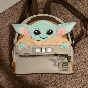 Baby yoda loungefly bag